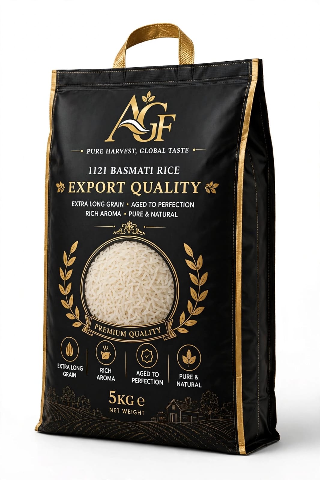 AGF Premium 1121 Basmati Rice – 5KG