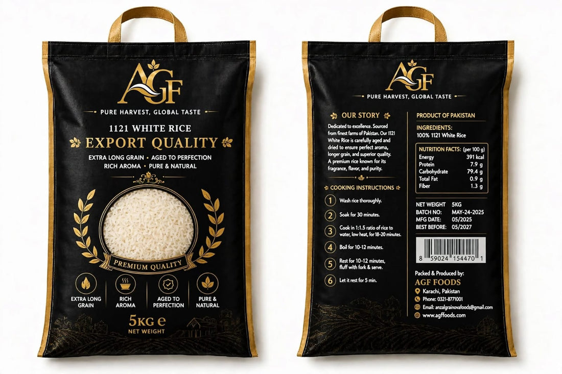 AGF Premium 1121 White Rice – 5KG