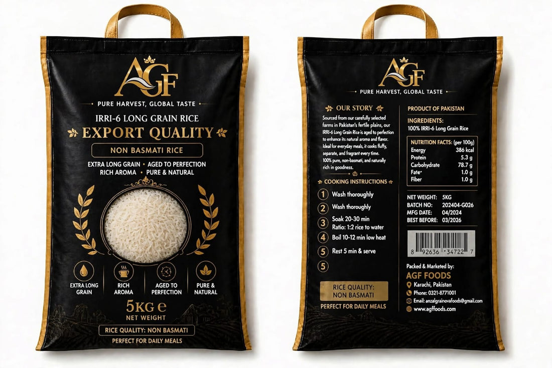 AGF Premium IRRI-6 Long Grain Rice – 5KG